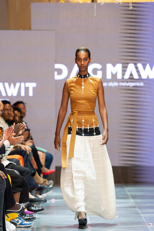 Selam Two-Piece Maxi Dress | DAGMAWIT BRAND