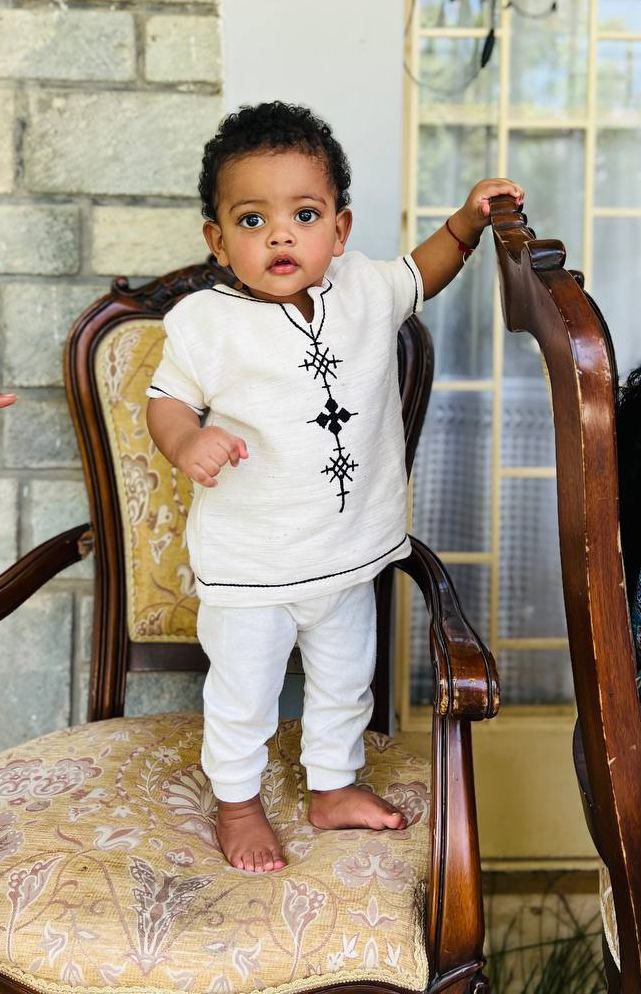 Ethiopian Dreams: Handcrafted Kids Collection Fusing Tradition with Modern Embroidery