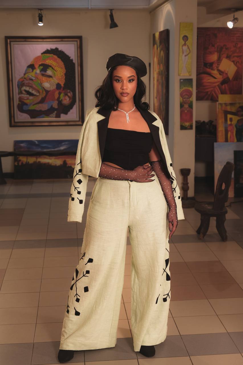 Women's Suit with Embroidery