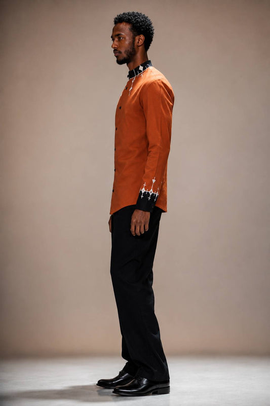 Kidan – Ethiopian Heritage Men's Two-Piece Ensemble