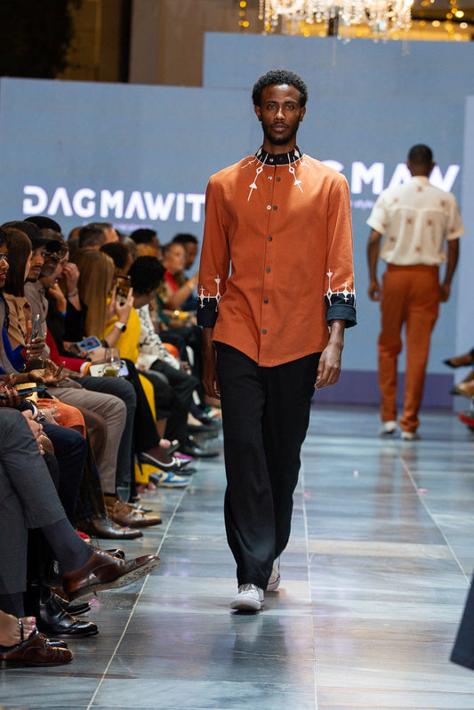 Kidan – Ethiopian Heritage Men's Two-Piece Ensemble