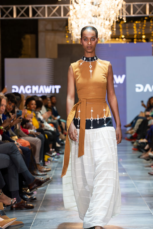 Selam Two-Piece Maxi Dress | DAGMAWIT BRAND