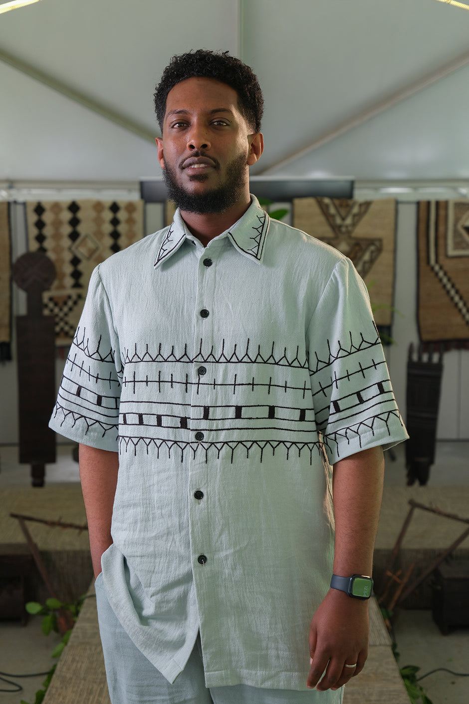 Saba Tunic Dress | Royal Ethiopian-Inspired Tunic by DAGMAWIT main image 1