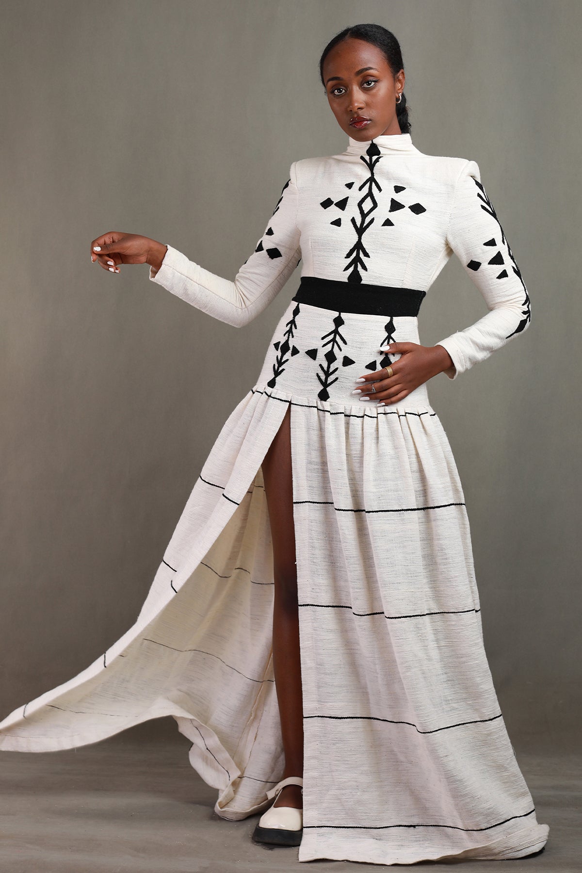 Black Design Embroidery Handwoven Habesha Dress ,Habesha KemiS M Black Design Embroidery Handwoven Habesha Dress ,Habesha KemiS M