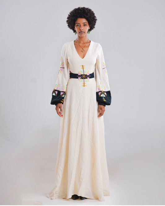 Gela ገላ Maxi Dress
