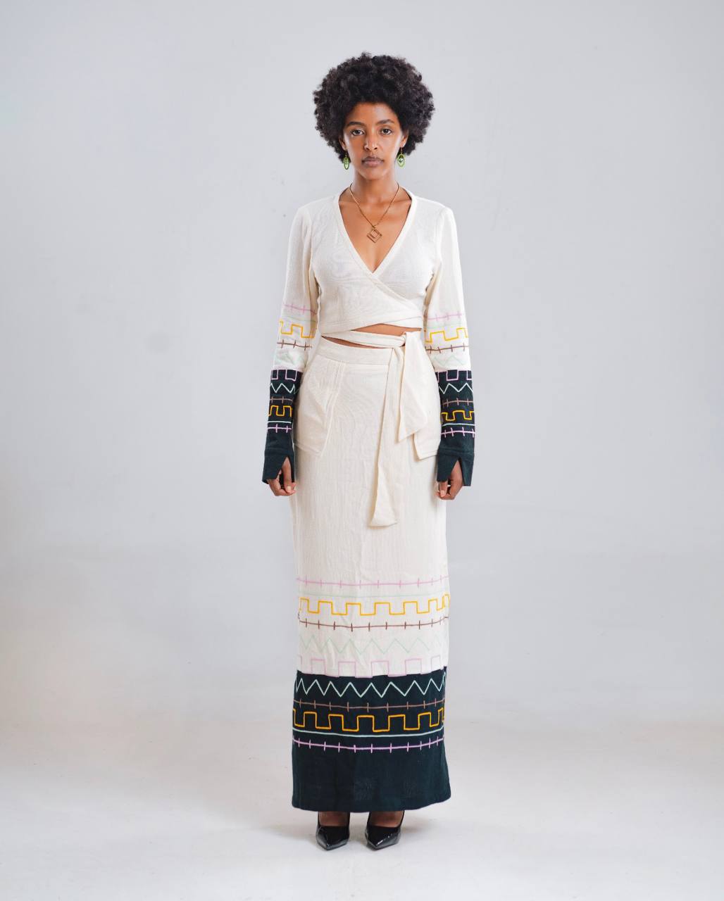 Maraki ማራኪ Two-Piece Dress