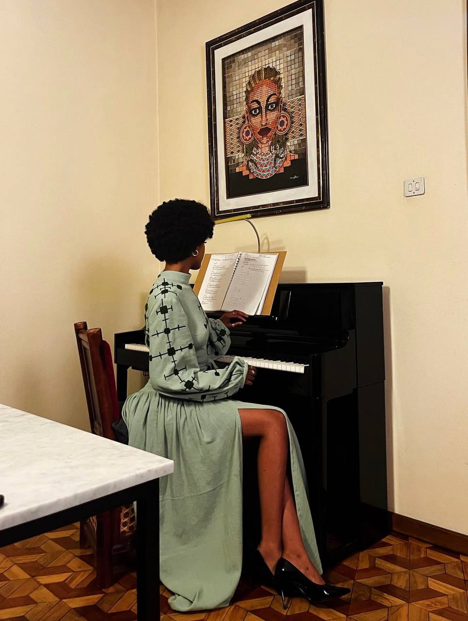 Ethiopia ኢትዮጵያ Two-Piece Maxi Dress